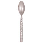 10 Strawberry Street - Hammer Forged Teaspoons, Set of 6 - Hammer Forged : The hammered pattern on this sleek collection lends a high-end disposition to your dinner.