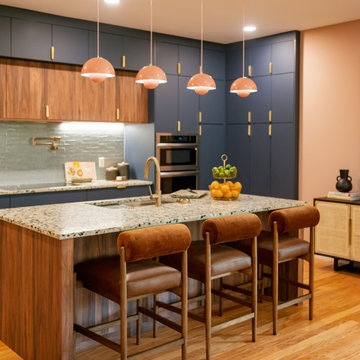 Vibrant Mid Century Modern Home