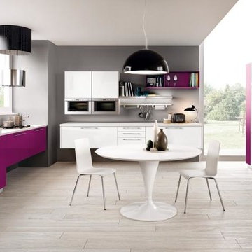 Modern Italian Custom Made Kitchens by LUBE