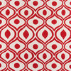 Bliss Hand-Tufted and Hard-Carved Polyster Rug, Red, 5'x7'6"
