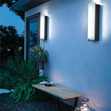 Dahlia Large LED Outdoor Wall Light AZ