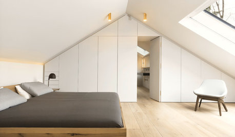 10 Beispiele für deckenhohe Einbauschränke im Schlafzimmer