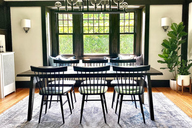 Dining room - contemporary dining room idea in Other