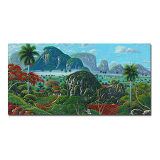 Douglas 'Paisaje de Ensueno' Canvas Art