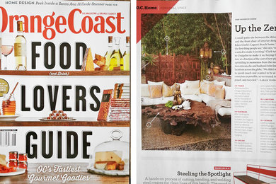 ORANGE COAST Magazine Feature "Up The Zen"