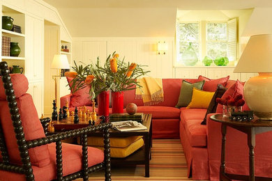 Inspiration for a contemporary living room remodel in San Francisco