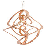 Red Carpet Studios - Cosmix Triple Copper 20" - Copper Color triple Cosmix � helix wind spinner.  Copper plated metal.  Includes swivel S hook for smooth spinning.