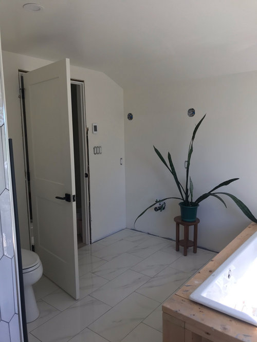 Wrought Iron vs Matte Black Moen