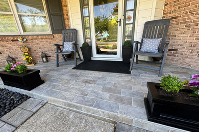 Transitional home design photo in Baltimore