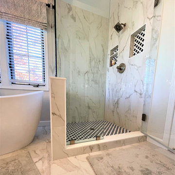 Woodstock residence- Master bath renovation