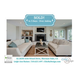Sherman Oaks Home Staging | Witzel Dr. - Products