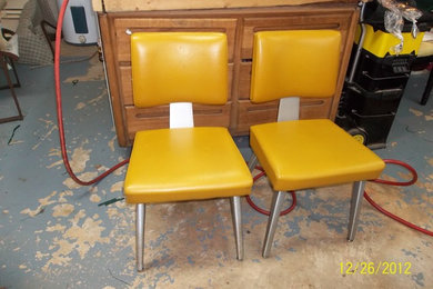 1972 Retro aluminum chairs