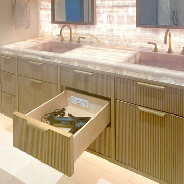 Bathroom Vanity In-Drawer Outlets