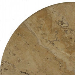 Picasso Travertine - Stone Corner Shelf 9" - Products