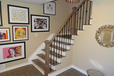 Example of a staircase design in New York