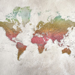 School Atlas, Rainbow - Wallpaper