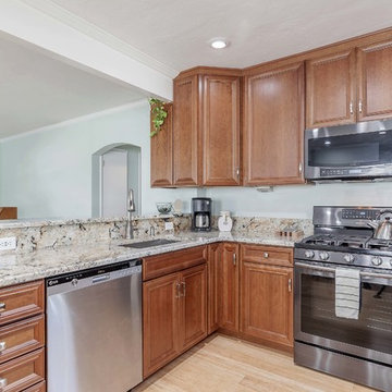 Cabinets.com | Classic look with Hawthorne Cherry Toffee Cabinets