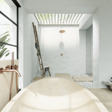 Bali Villa Project with Piet Boon by COCOON bathroom collection