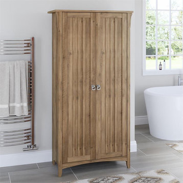 Salinas Bathroom Storage Cabinet with Doors in Reclaimed Pine - Engineered Wood