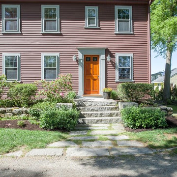 Traditional Colonial Home Exterior Renovation – Beverly MA