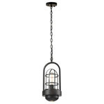 Dale Tiffany - Dale Tiffany SPH15022 Siskel, 6.6" 6W LED Mini Pendant with DownLight, Bronze - The retro industrial style of our Siskel Mini PendSiskel 6.6 Inch 6W 1 Antique Bronze Metal *UL Approved: YES Energy Star Qualified: n/a ADA Certified: n/a  *Number of Lights: 1-*Wattage:6w Medium Base LED bulb(s) *Bulb Included:Yes *Bulb Type:Medium Base LED *Finish Type:Antique Bronze