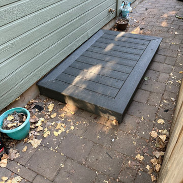 Basement access beautification and security