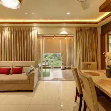 Cozy Dining Corner with Modern Touch