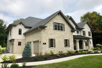 Inspiration for a transitional home design remodel in Other
