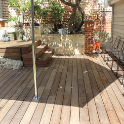 Finbrella F-400-S for fixed position on wooden decking in Fremantle - Products
