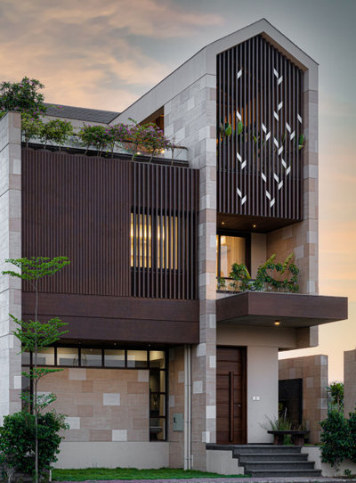 Contemporary Exterior by UNEVEN