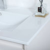 Kiera 30" Single Bathroom Floating Vanity, White