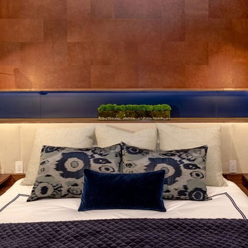 New York Bachelor Master Bedroom