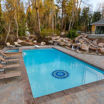 Pool/Spa/Outdoor Rock Feature Holladay, Utah #2