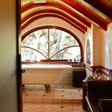 Bathrooms.
