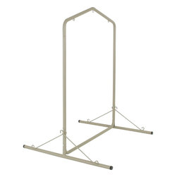 Pawleys Island Hammocks - Pawleys Island Metal Swing Stands, Taupe, 5'8"x7'6" - Porch Swings