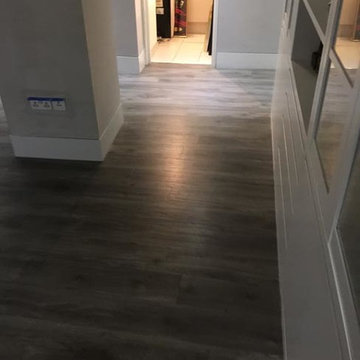 Amtico Grey Wood Flooring to Premises in South London