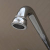 Belanger 21465W Low-Arc Double Handle Kitchen Faucet, Polished Chrome