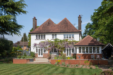 Inspiration for a classic house exterior in Hertfordshire.