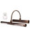 LED Battery Operated Picture Light with Remote Control, Dorado Bronze
