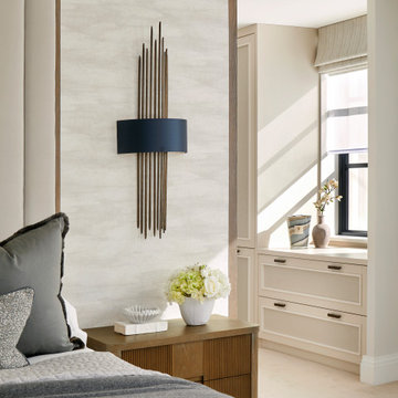 Cremé Beige dressing room drawers