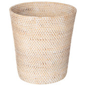 Irvins Tinware: Small Wall Basket with solid bottom and thin weave