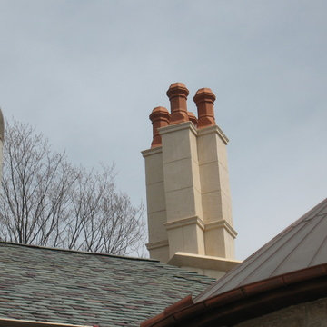 Stucco, veneer stone, brick and ArcusStone