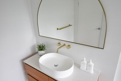 This is an example of a contemporary bathroom in Gold Coast - Tweed.