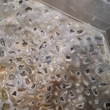 Lime and calcium removal on shower