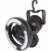 18 Light Led Adjustable Camping Light With Fan