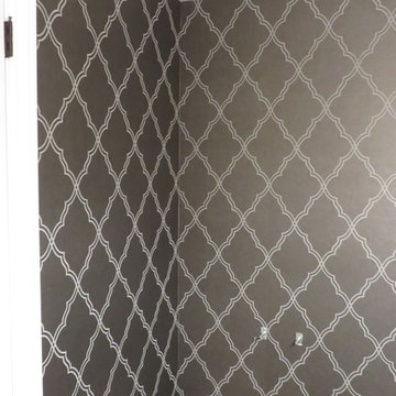 Candice Olson Lattice Sand Print