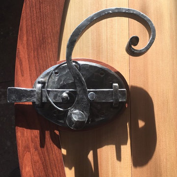 Wine Cellar Door Hardware