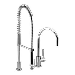 Dornbracht 33826888 Tara Classic Single-lever Faucet with Profi Spray Set - Products