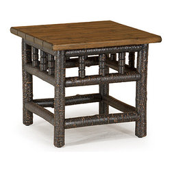 Rustic Side Table #3450 by La Lune Collection - Side Tables And End Tables