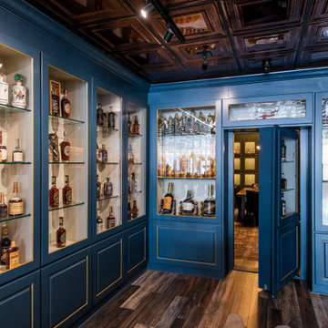 Justin’s House of Bourbon | Tin Ceilings in Rustic Copper Translucent Finish
